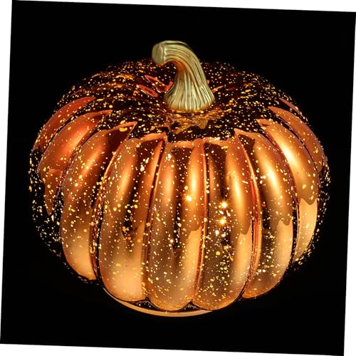 Guirlande citrouille Halloween en verre comme lampe de nuit de maison