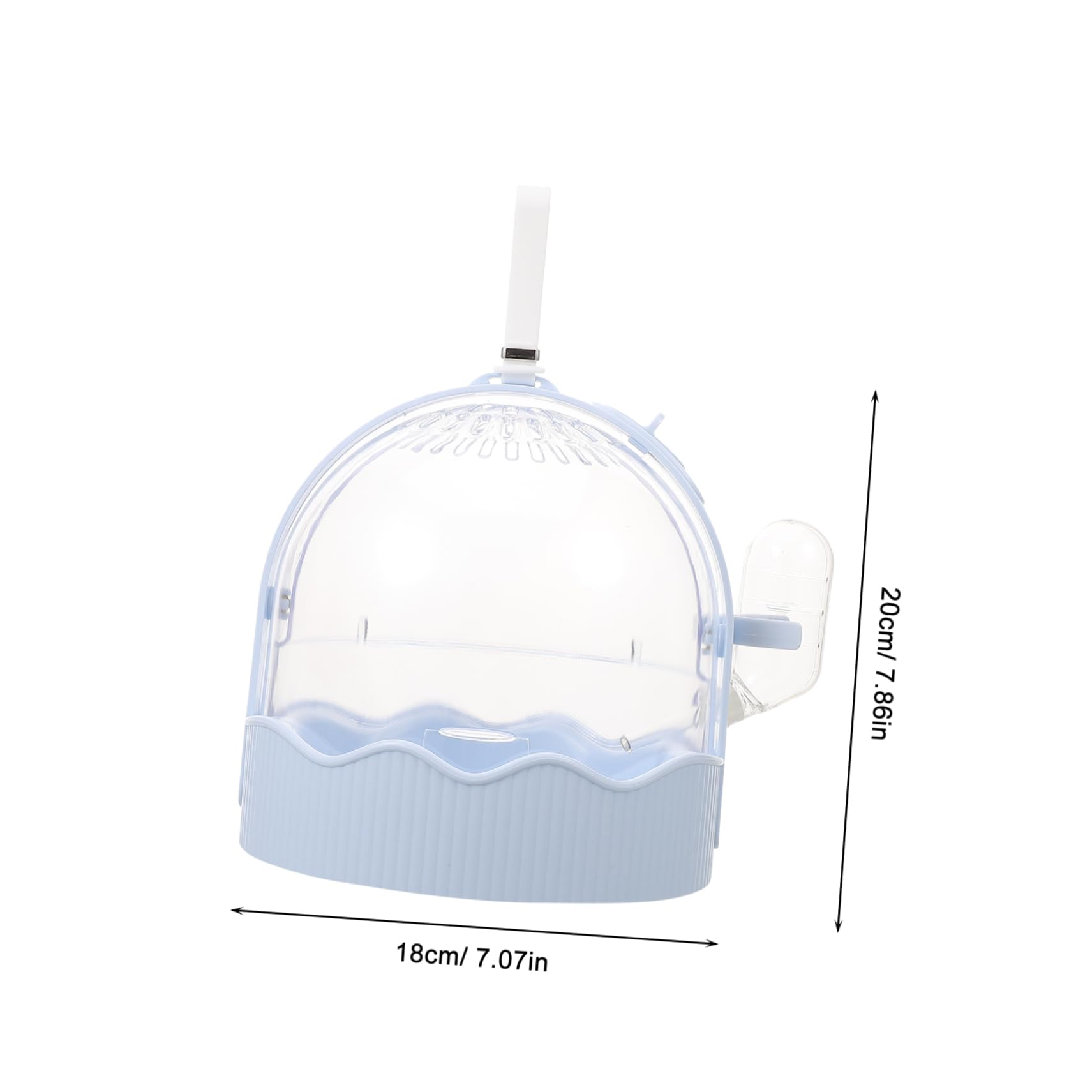 GALPADA Hamster Travel Carrier Portable Animal Carrying Box for Guinea Pigs Lightweight Breathable Design for Camping Sightseeing and Travel Safe Comfortable Container