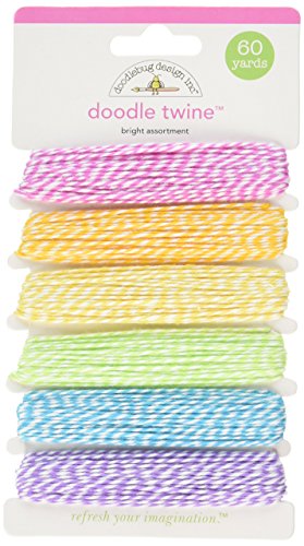 Doodle Twine Assortment Pack 60yd, Bright
