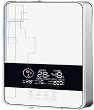 Aquecedor de Água Elétrico Aquecedor de água elétrico instantâneo pequeno doméstico rápido e quente para barbearia aquecedor de água sem tanque Com visor digital (Color : OneSize, Size : P)