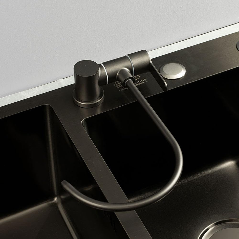 Foldable Reverse Osmosis Water Filter Faucet, Compact Drinking Water Tap with Purifier for Sink