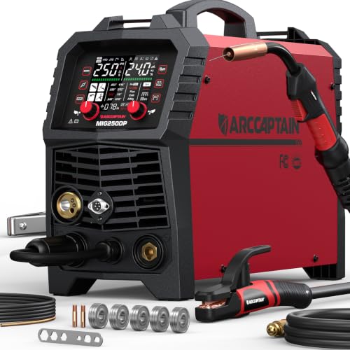 ARCCAPTAIN 250A Double Pulse MIG Welder