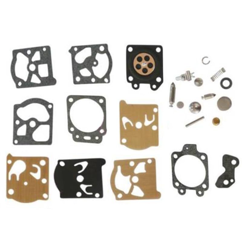 MuchLuckystar Kit de réparation de carburateur compatible avec WA WT Series, Sachs-Dolmar 100-400, Homelite 240-340, Jonsered, 23 pièces