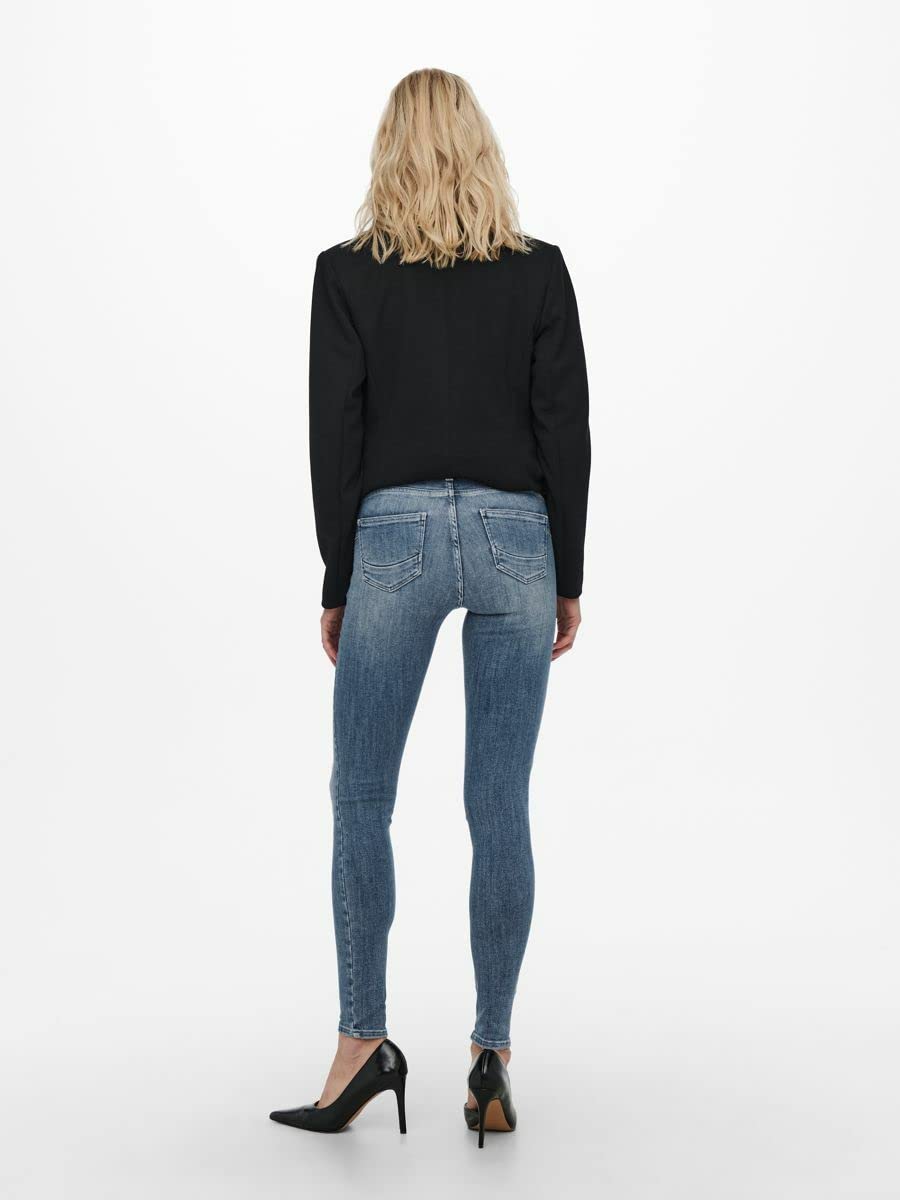 ONLY - Onlpower Life Mid Push, Jeans Donna