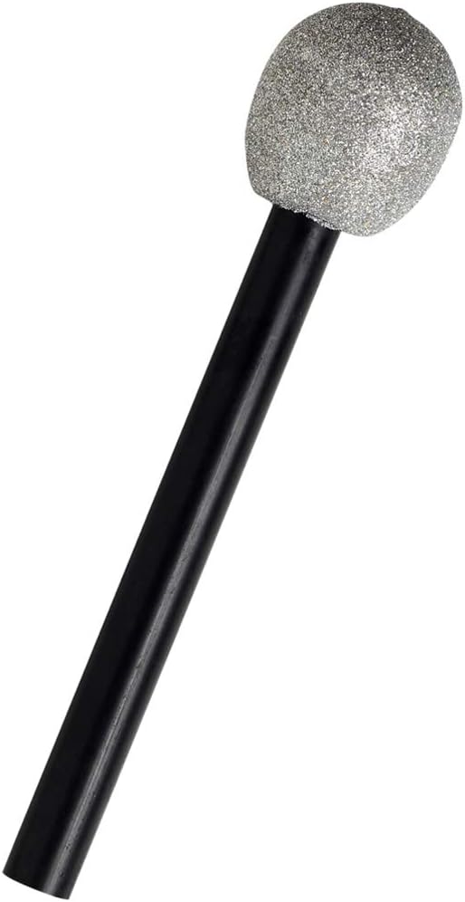 Rubies Microphone Novelty Costume Accessory for Adults, Unisex No Size