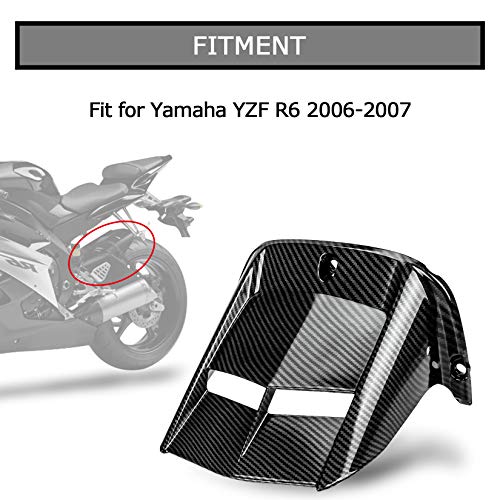 Pslcustomerservice FE0014CA Motorcycle Rear Fender Mudguard Tire Hugger Dashboard Dirtboard Catch Bumper Frame Water Shield Splash Dirt Mud Guard Apron Flares Cover Trim thumb #1