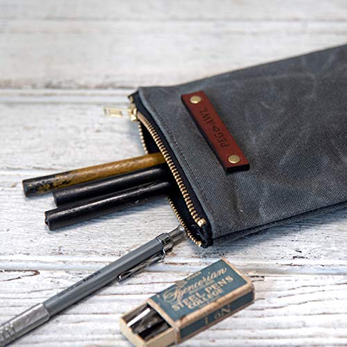 The Scribbler Pouch in Slate