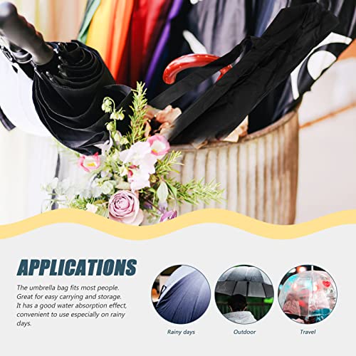IWOWHERO Umbrella Bag 2pcs Umbrella Cover Impact Cloth Organizer Gift Box Travel - Umbrella Pouch
