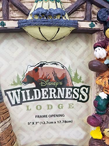 Disneyparks Wilderness Lodge Resin Picture Frame #TOP3