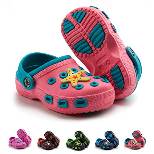Babelvit Boys Girls Water Clogs Garden Sandálias fofas Sapatos Slides Slip On Leve Praia Piscina Pan