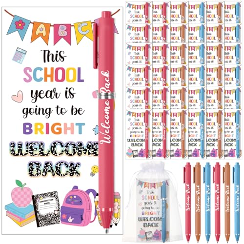 Stylos à bille rentrée scolaire et cartes cadeaux pour la vie de classe en école