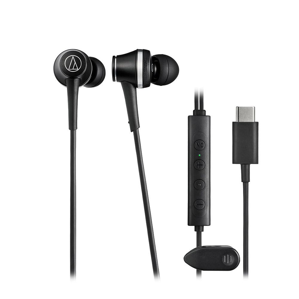 【未使用/特典ケース付】オーディオテクニカ ATH-CKD7NC ブラック 有線 Amazon.co.jp: Audio-Technica ATH-CKD7NC BK Earphones, Wired Type C