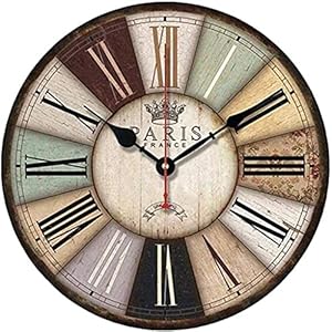 Enpap Retro Zegar Ścienny 30 cm
