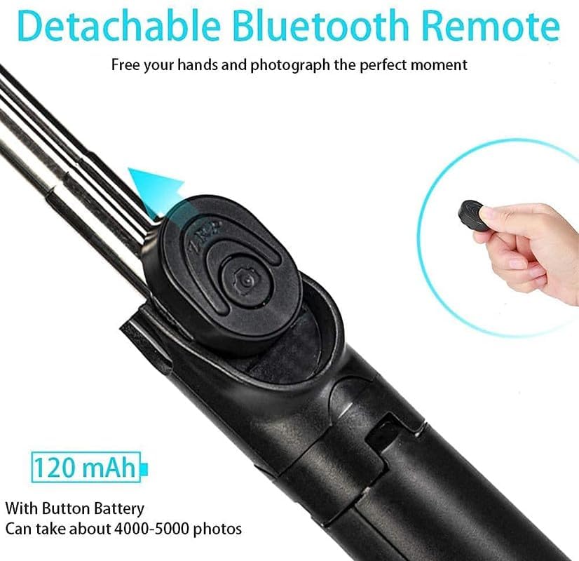 Image of NEXSA R1s Professional Selfie Stick for Mobile Phone 3-in-1 Multifunctional Stick Portable Tripod Stand for Travelling /YouTube Vlog Video /Travelling /for Compatible with All Smartphones (70 cm)