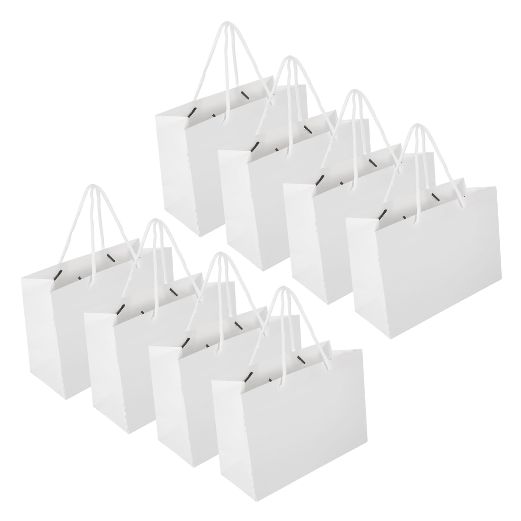 Zerodeko 20stücke Party Süßigkeitentüten Mit Griffen Geschenktüten Für Leckereien Kleine Goodie Bags Zur Geburtstagsparty Geburtstagsgeschenktüte Verpackungstüten Für Hochzeit Und