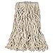Rubbermaid Commercial V116 Economy Cut-End Cotton Wet Mop Head, 16Oz, 1-Inch Band, White, 12/Carton