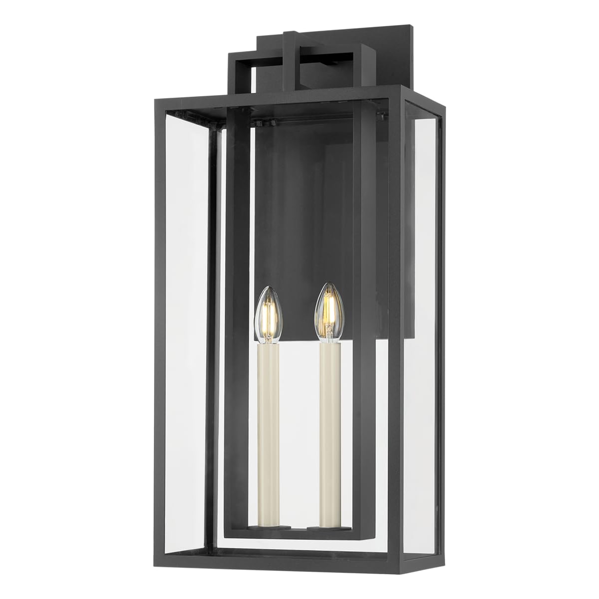 Troy Lighting B3626-TBK Amire - 2 Light Exterior 25.5 inches Tall and 12 inches Wide - Textured Black Finish