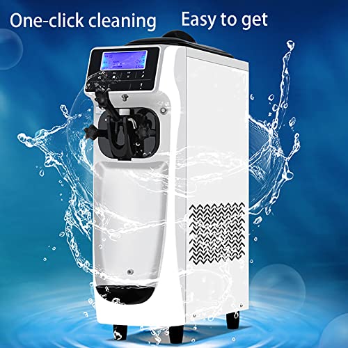 LANGTAOSHA Eistemaschine, 16 l/h weiche Serve -Eismaschine, 1050 W Weicheis Maker mit 4,5 l Trichter -Touchscreen aus… – Bild 4
