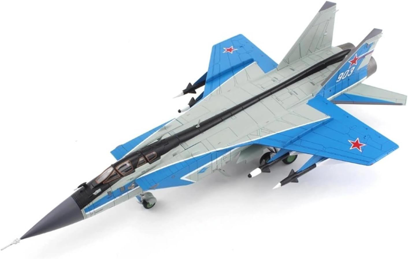 Decorated Airplane Models 1/72 for HA9706 MiG 31 MIG-31E Fighter Model Die-cast Alloy Aircraft Model Commemorative Gifts