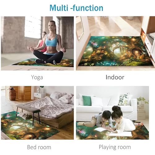 Paillasson 50x80cm imperméable lavable et tapis robuste antidérapant extérieur