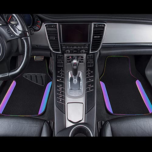 image for CAR PASS Chameleon Iridescent Reflective PU Leather&Waterproof Univers