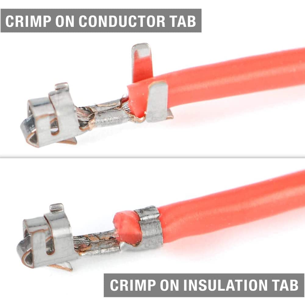 IWS-1442L - Alicates para crimpar AWG30-14 de barril abierto y conectores de Molex, TE AMP, JST, JAE, HRS