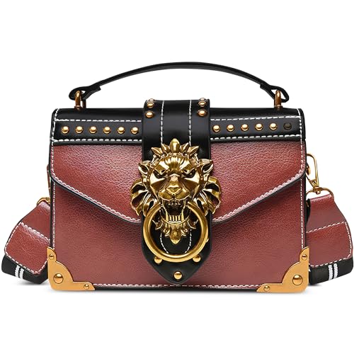 DEEVORCA Bolso de Hombro Vintage para Mujer –...