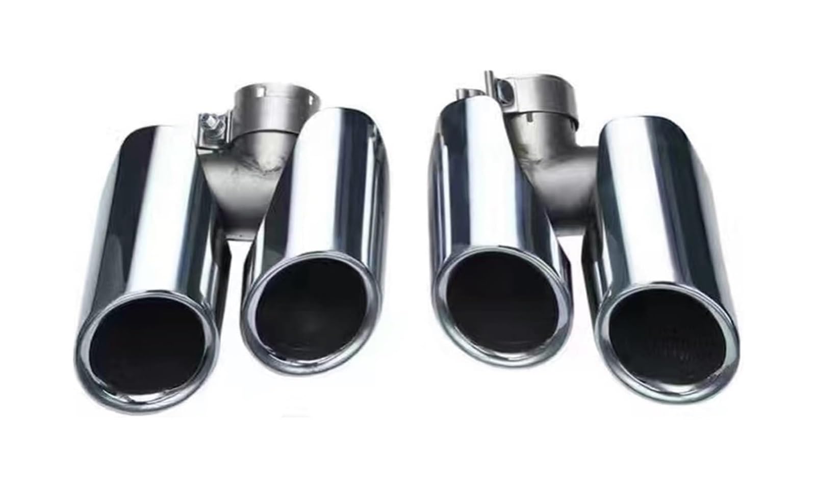 Tubo Escape Para Macan 2,0 T 2014 2015 2016 2017 Tubos Extremo Coche Terminales Escape Traseros De Acero Inoxidable Tubo Silenciador(2)
