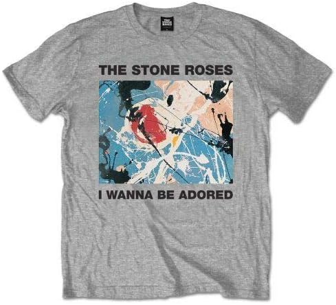 Shirt I Wanna Be Adored Mens Grey Tee 