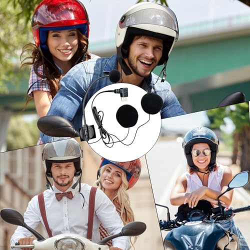 Micrófono de casco con cancelación de ruido y sonido impermeable HD 4