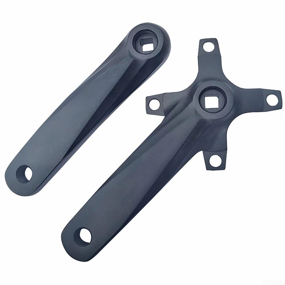 Pedivella leggera da 152 mm realizzata in lega Al-6061-t6 con doppia corona Bcd104 mm per ingranaggi da 7 a 12 velocità