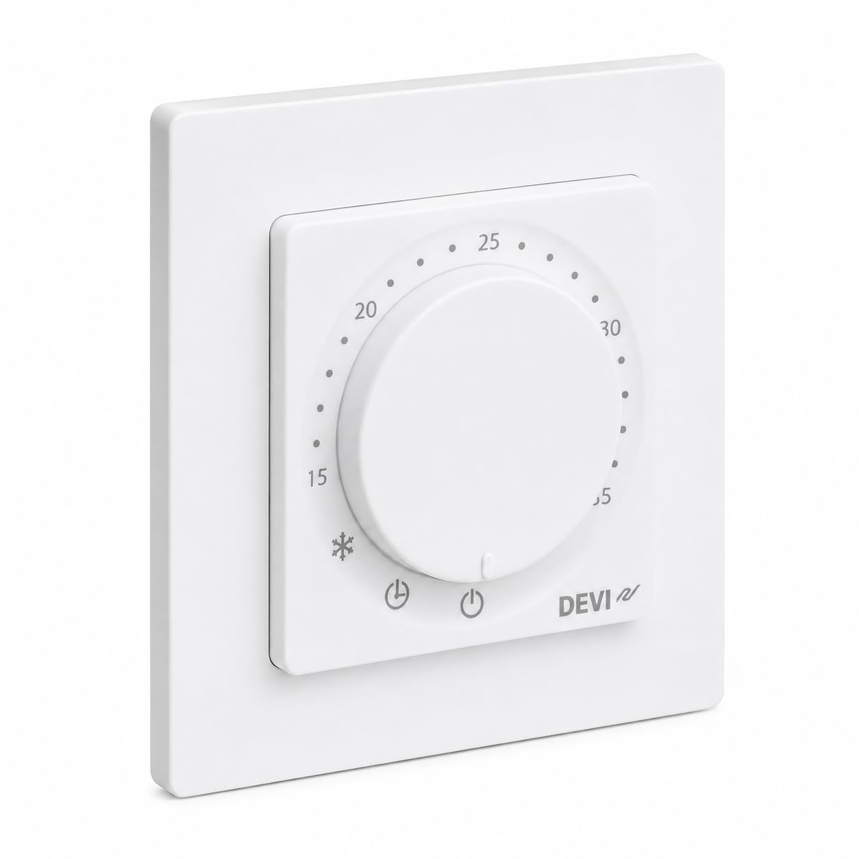 DEVIreg Basic Devi - Termostato para calefacción eléctrica por suelo radiante Bluetooth 140F1160