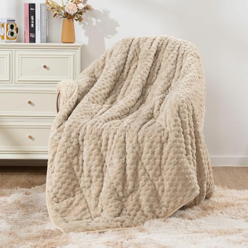 Image of Mr. Sandman Weighted Blankets for Adults, Queen Size 80 x 87 Inches, 25lbs