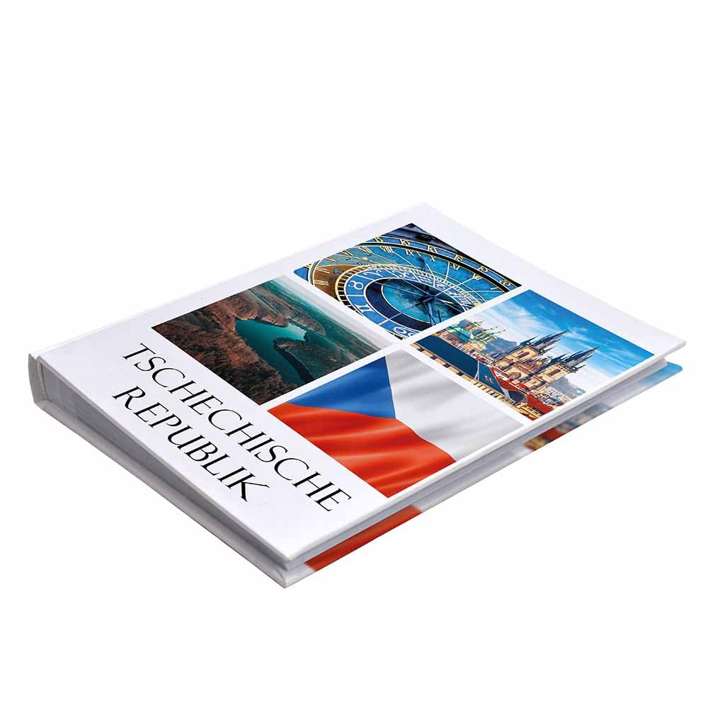 Urlaubsfotoalbum: Tschechische Republik, Fototasche für Fotos, Taschen-Fotohalter für lose Blätter, Urlaub Tschechische Republik, Handgemachte Fotoalbum (10x15 | für 300 Fotos)