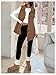 SOLY HUX Women's Button Down Fleece Outerwear Vest Sleeveless Teddy Jacket Coat Fall Winter Clothes Plain Brown Large