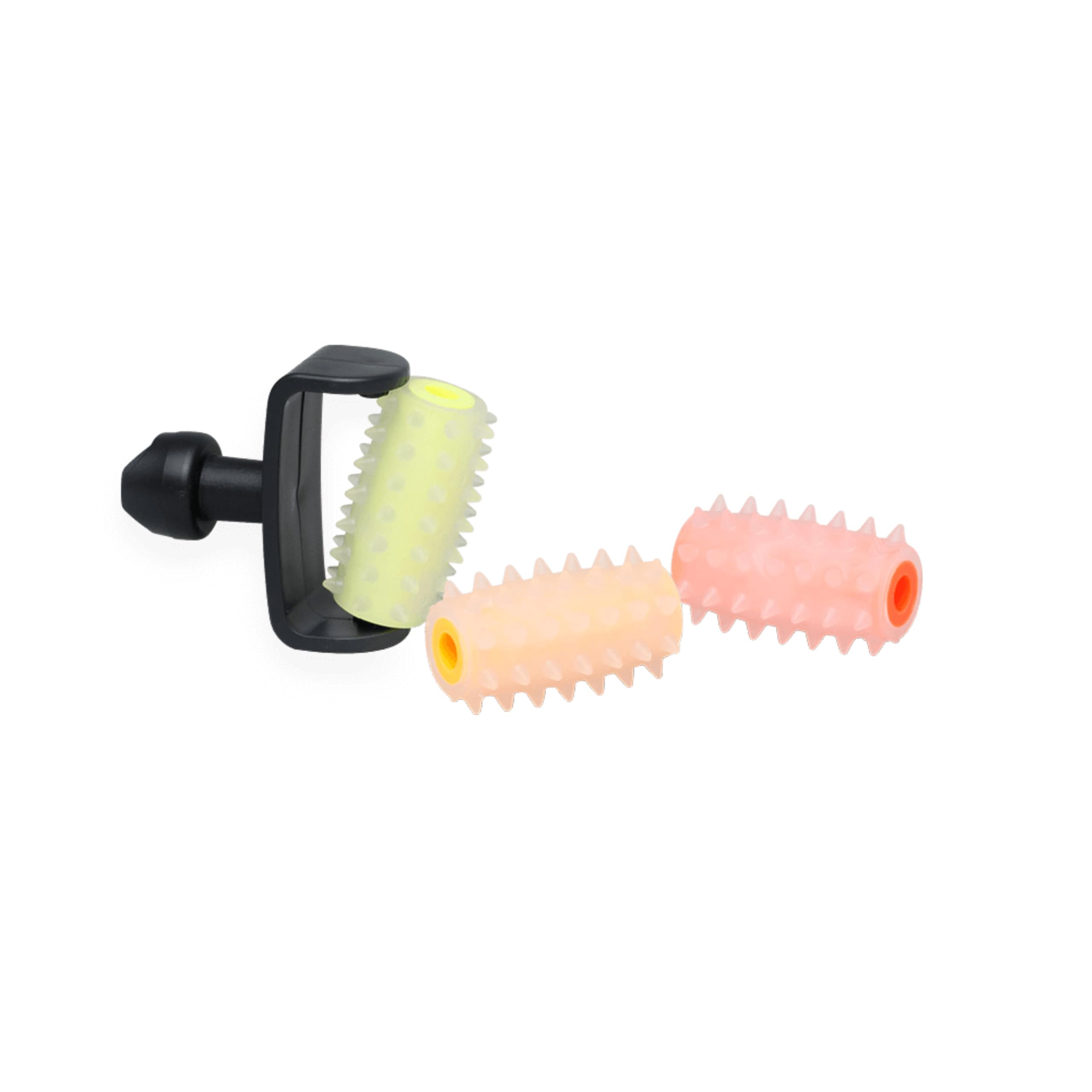 Sensi Roller Set | ideale Erweiterung für dein NOVAFON | geprüftes Medizinprodukt | Made in Germany (Schwarz)