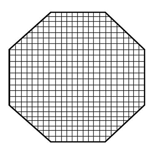 Fotodiox EZ Pro Octagon Softbox 48-Inch EggCrate - 50 Degree Grid, Each Grid Size: 2 x 2 x 1.5 Inch