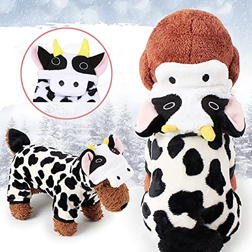 Disfraz de Vaca para Perro Talla XL miniatura 5