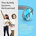 LilGadgets Bluetooth Headphones - Ages 4+ - On-Ear, Blue - Volume-Limited Kids Headphones for School with SharePort Tech & Mic - SoftTouch Padding, 12 Hr Playtime