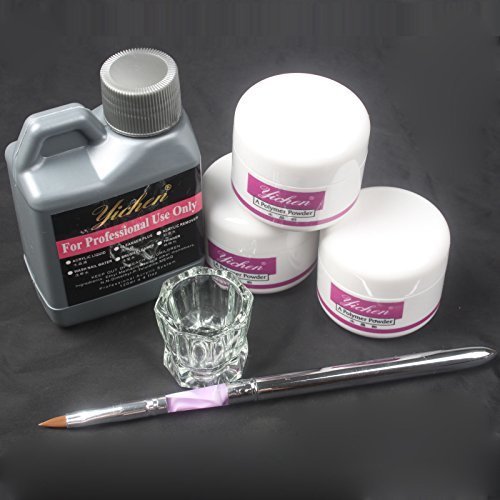WindMax US Store New Nail Beauty Art Kit #46 Acrylic Liquid Powder Pen Dappen dish set