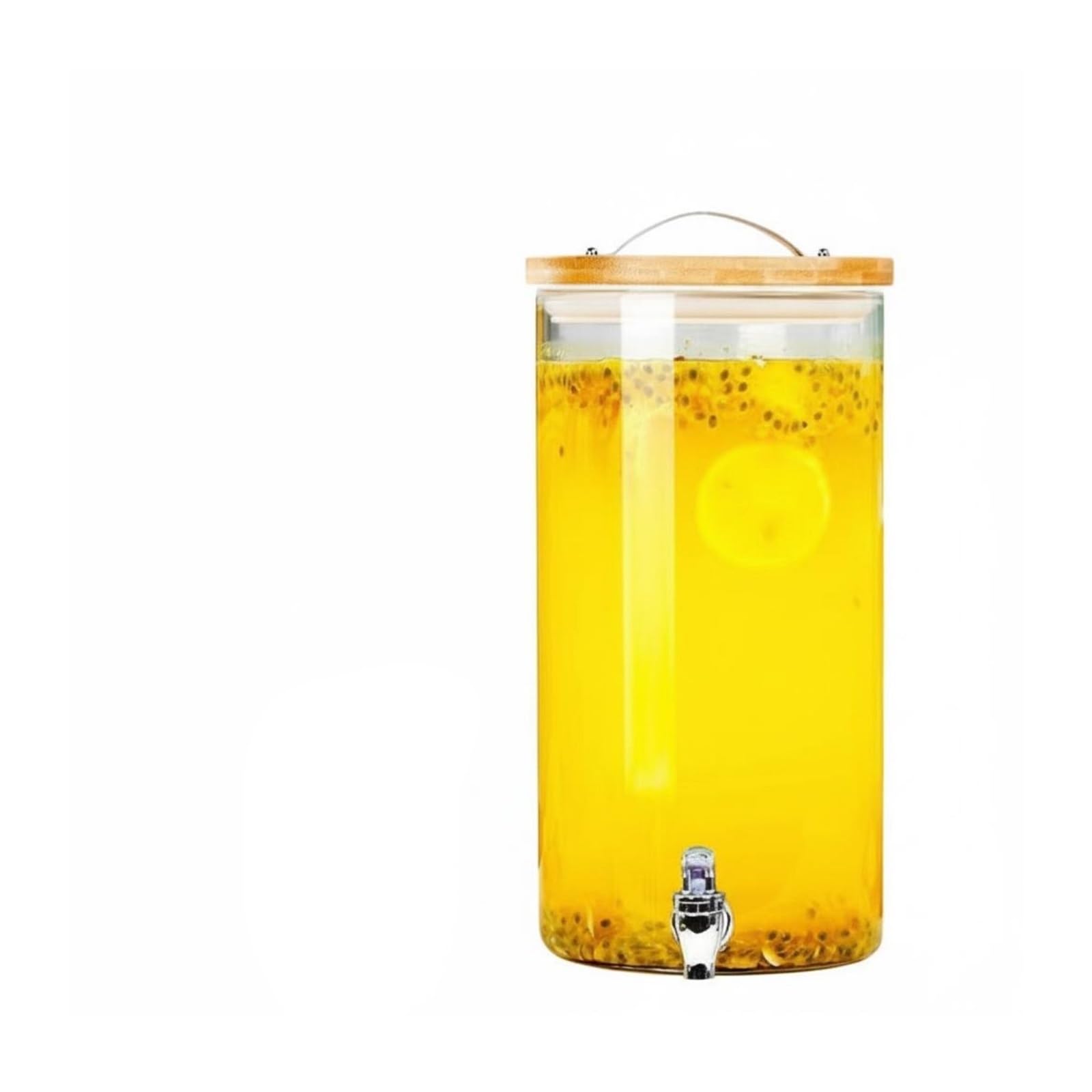 Dispensador De Bebidas Con Grifo Dispensador de bebidas de vidrio con espiga