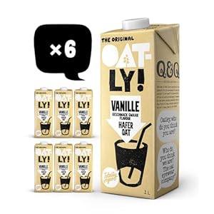 Oatly Haferdrink Vanille 1L (6er-Pack)
