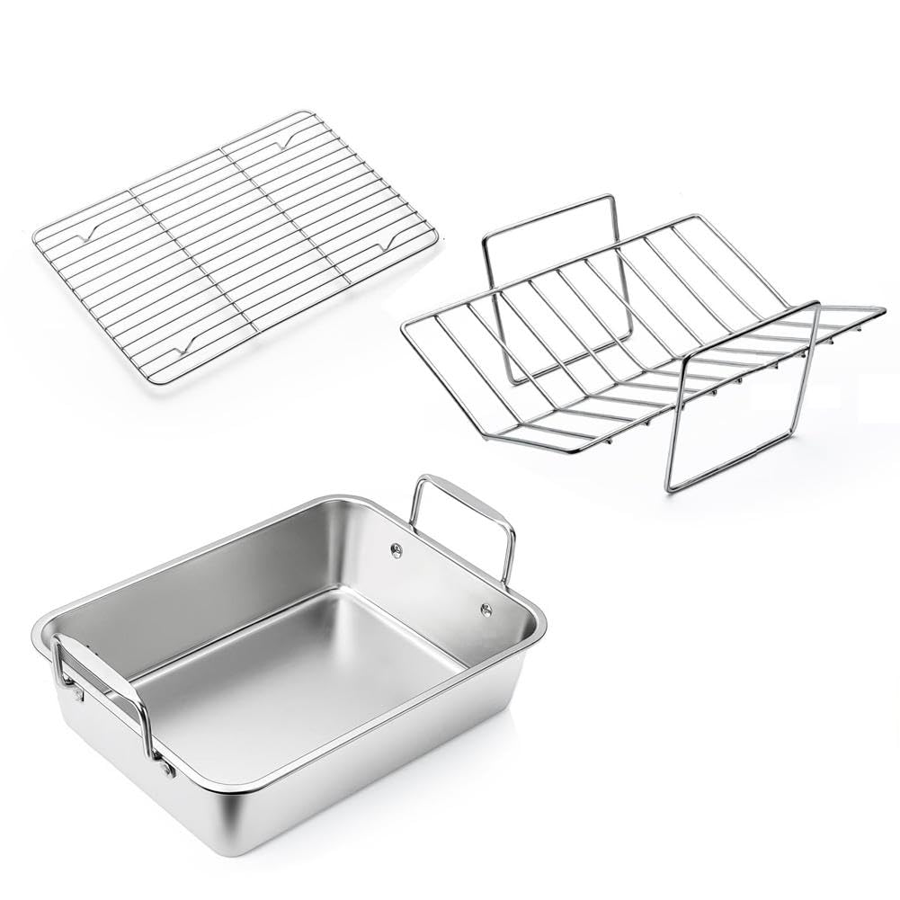 Poêle à frire rectangulaire grill antiadhésif de cuisine polyvalente