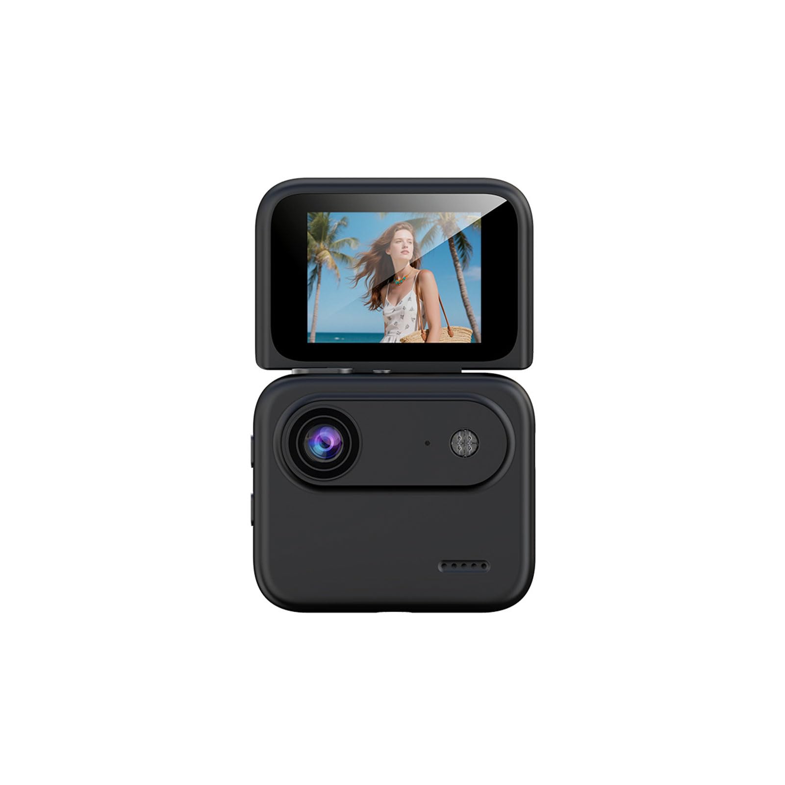Dpofirs 1080P HD Action Camera, 2 Inch Flip Screen Sports Camera with Image Stabilization, 143 Wide Angle Lens, Universal Mount for Cycling and Action Sports (Black)-picture-18