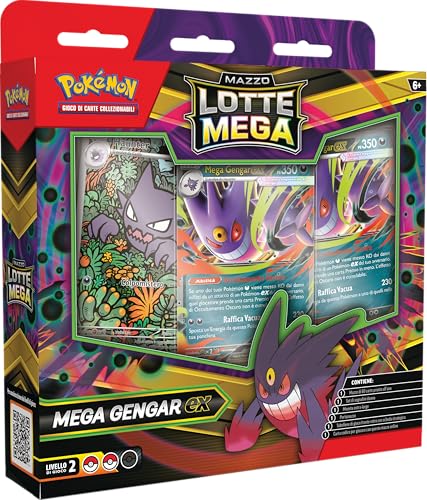 Pokémon: Mazzo Lotte Mega Gengar-ex del GCC (mazzo di 60 carte pronto all’uso)