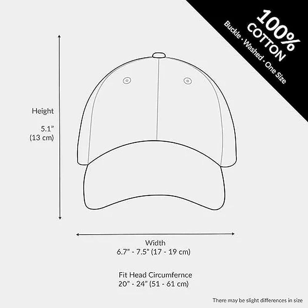 Japanese Kanji Embroidered Dad Hat Cotton Adjustable Baseball Cap for Women Men Unisex Style 1