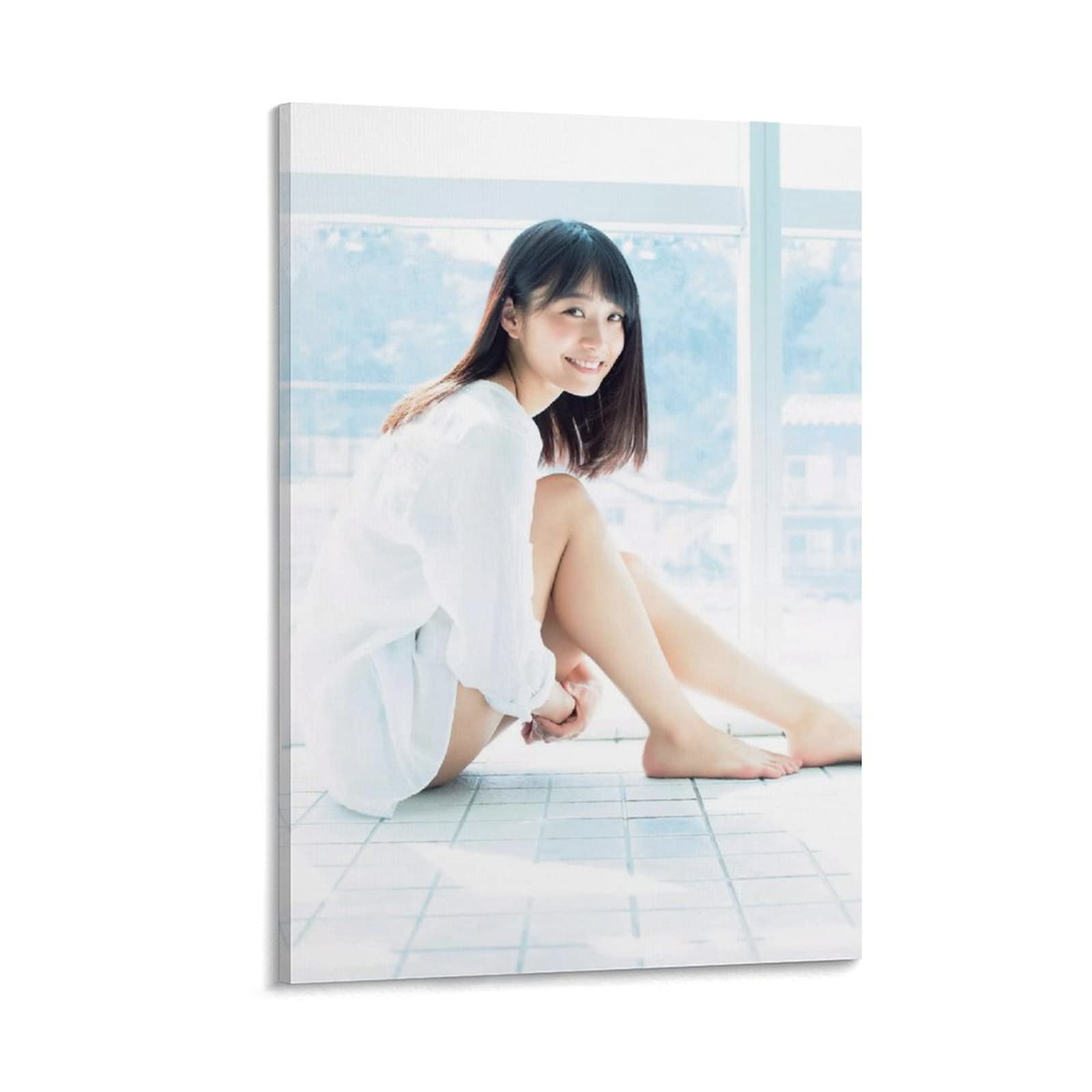 深川麻衣「パンとバスと2度目のハツコイ」直筆サイン入りポスター パンバス」深川麻衣のメイキング写真公開、パジャマで自撮りする