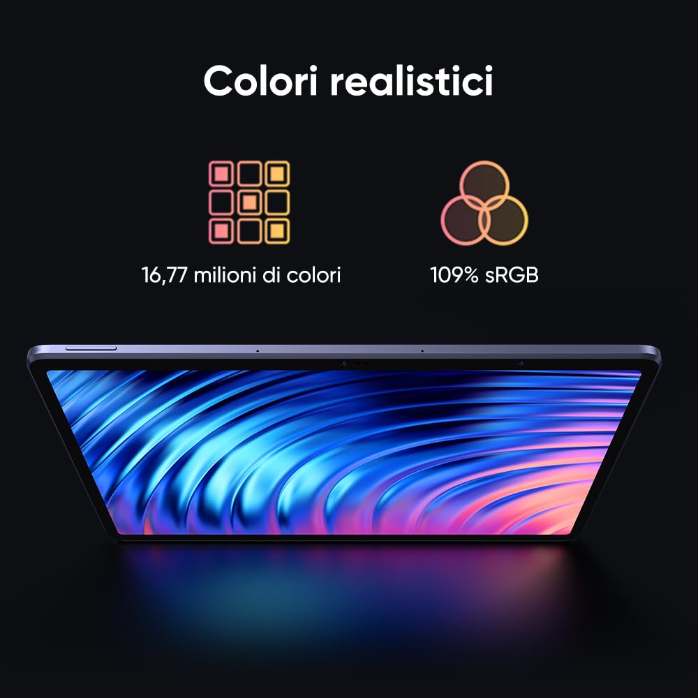 XPPen Tavoletta grafica con schermo autonoma da 12 pollici, Magic Drawing Pad, risoluzione 2K, 16384 livelli di pressione, gamma di colori 77% NTSC, 109% sRGB, 256GB ROM, Fotocamera, Display Doppio