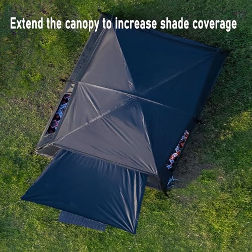 Carpa familiar grande para camping 4-6 personas impermeable y UV miniatura 4