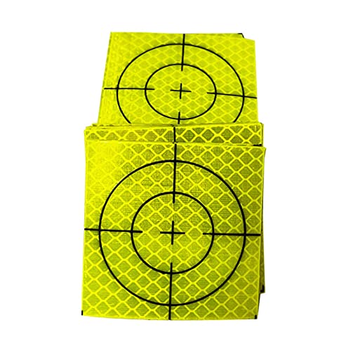 Sharplace 100 Stück Target Kugelfang Zielscheibe Reflexband Zielmessung Reflektor Zielschlitz Schießscheiben Pistolenscheibe für Gewehre, Flinten, Pistolen, Schrotflinten, Bauwesen, 5 x 5 cm Sharplace 100 Stück Target Kugelfang Zielscheibe Reflexband Zielmessung Reflektor Zielschlitz Schießscheiben Pistolenscheibe für Gewehre, Flinten, Pistolen, Schrotflinten, Bauwesen, 5 x 5 cm